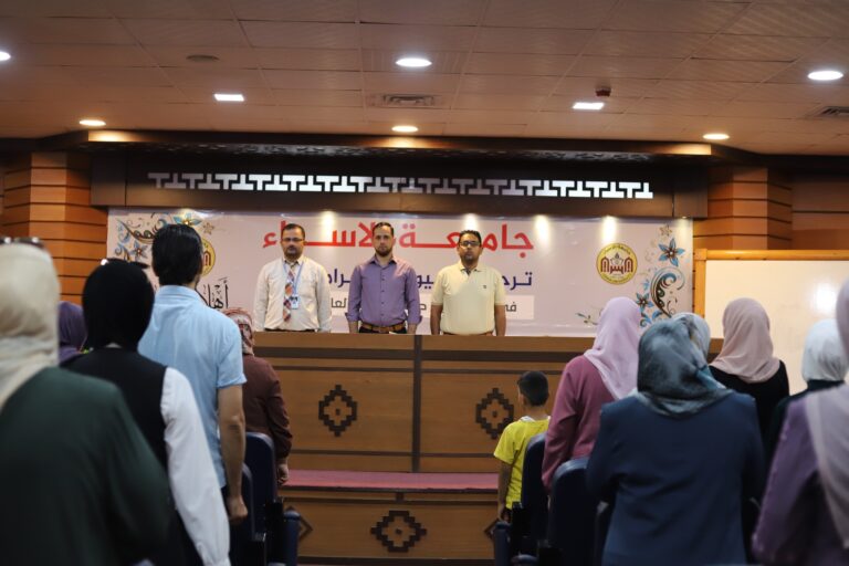 الكلية تنظم احتفالًا لطالبات مدرستي الفالوجا وشادية أبو غزالة الثانوية للبنات.